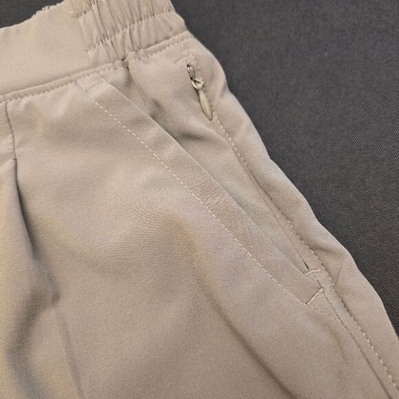 RBX Elastic Waist Zipper Pockets Shorts - Picture 3 of 11